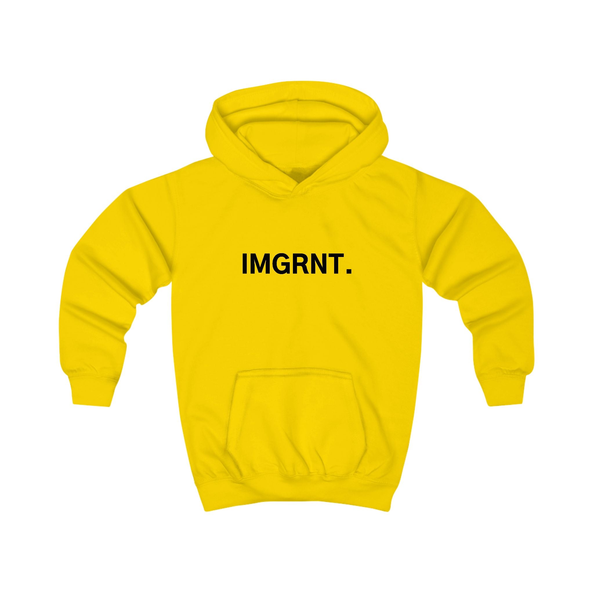 Stylish urban Kids Hoodie with IMGRNT. Design - Trendy Pullover for Young Adventurers, Perfect for All Seasons, Gifts, and Celebrations