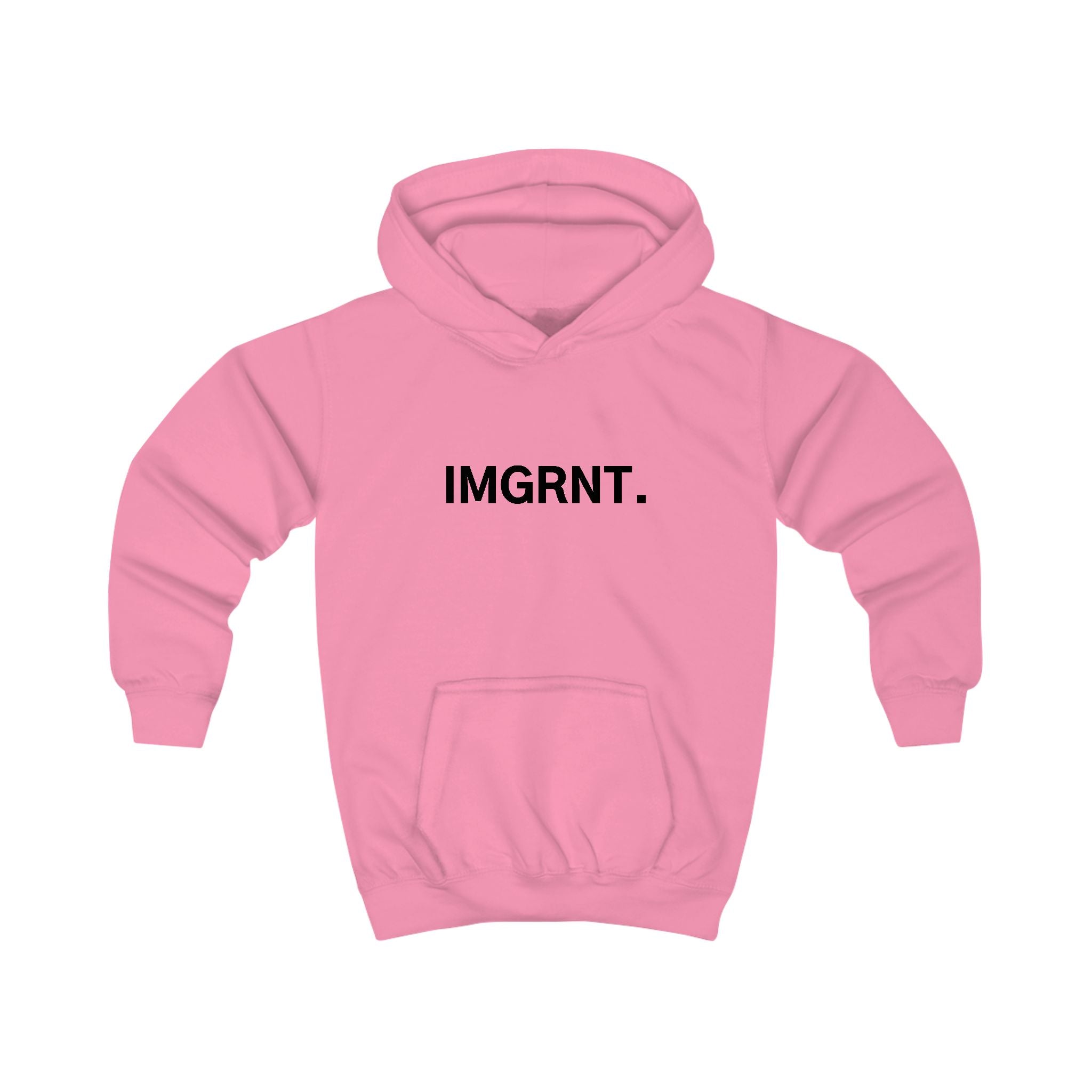 Stylish urban Kids Hoodie with IMGRNT. Design - Trendy Pullover for Young Adventurers, Perfect for All Seasons, Gifts, and Celebrations