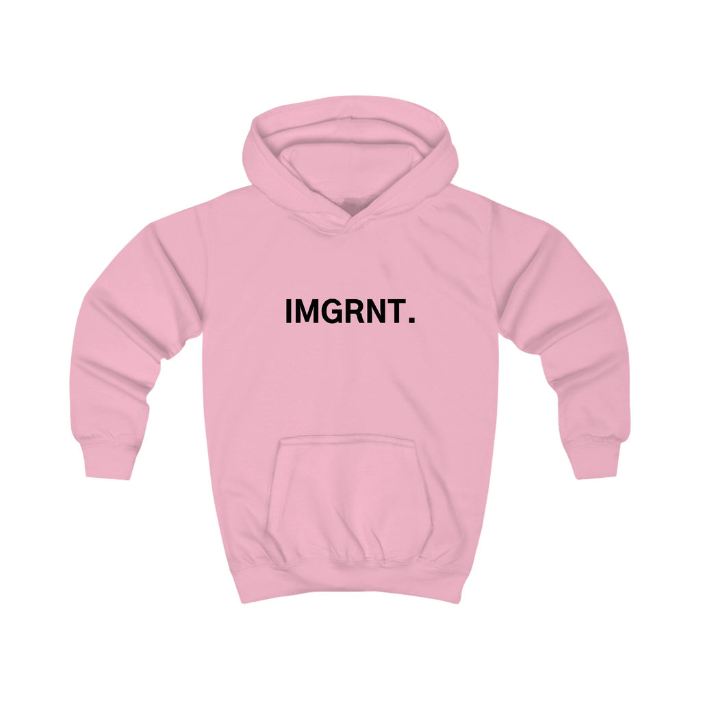 Stylish urban Kids Hoodie with IMGRNT. Design - Trendy Pullover for Young Adventurers, Perfect for All Seasons, Gifts, and Celebrations