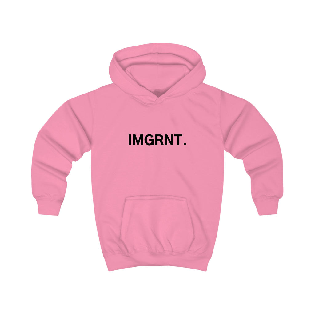 Stylish urban Kids Hoodie with IMGRNT. Design - Trendy Pullover for Young Adventurers, Perfect for All Seasons, Gifts, and Celebrations