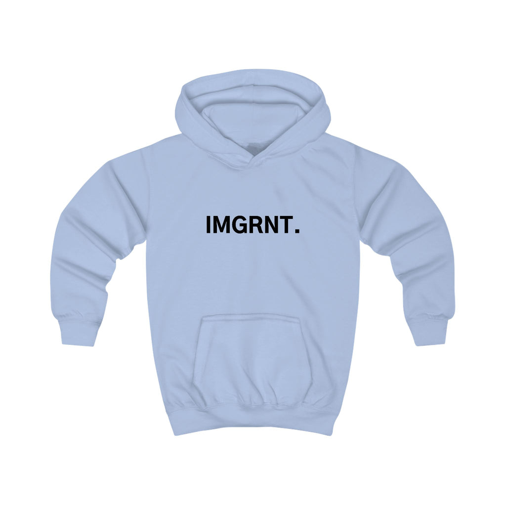 Stylish urban Kids Hoodie with IMGRNT. Design - Trendy Pullover for Young Adventurers, Perfect for All Seasons, Gifts, and Celebrations