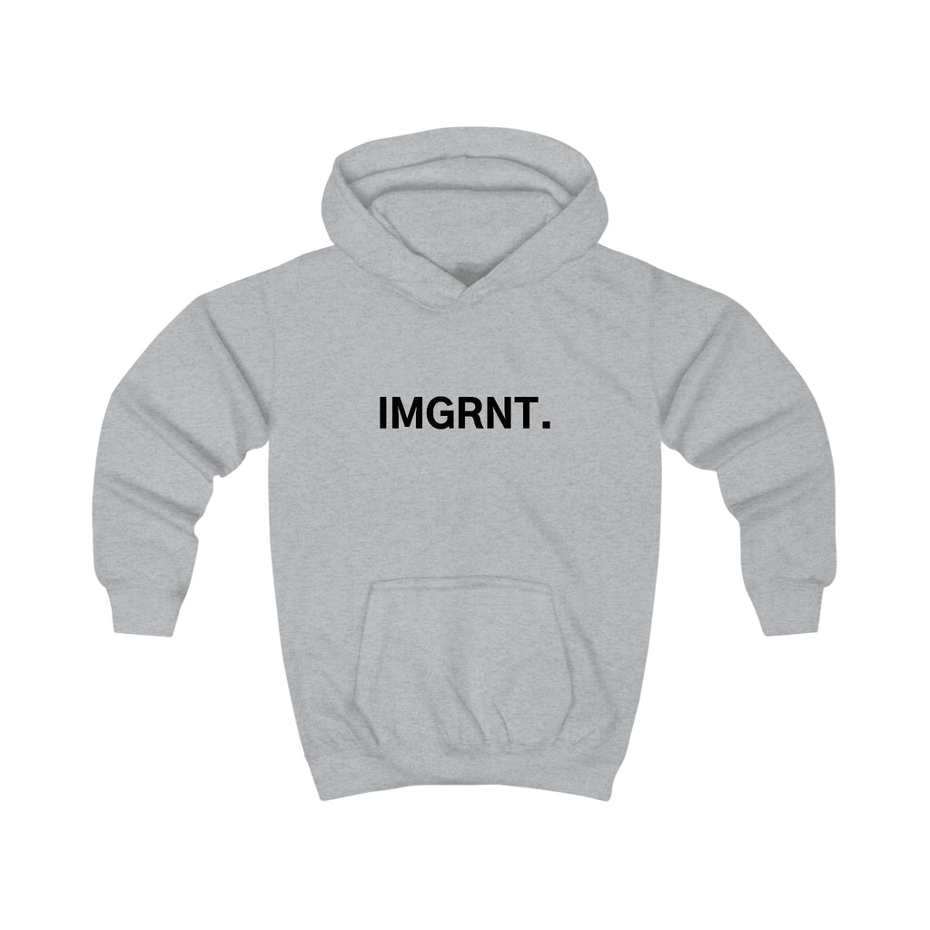 Stylish urban Kids Hoodie with IMGRNT. Design - Trendy Pullover for Young Adventurers, Perfect for All Seasons, Gifts, and Celebrations